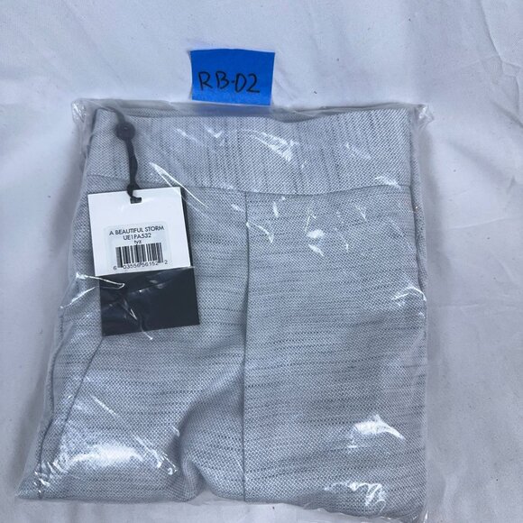 DKNY Women Wear to Work Pants Pleated Elastic Back Waist Ankle Light Blue Size 4 - Picture 4 of 4